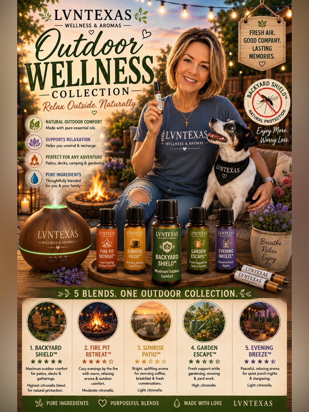 The Great Outdoors Collection - Choose 1 of 5 Young Living Blends